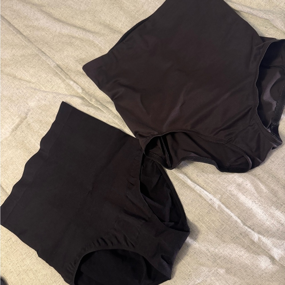 Shapermint Black High-Waist Women's panties 3XL
